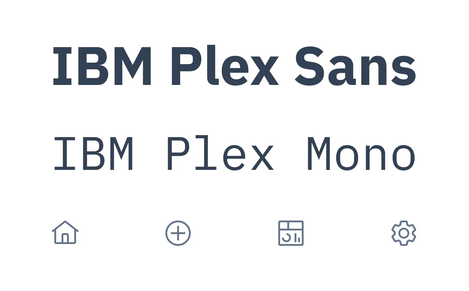 IBM Plex